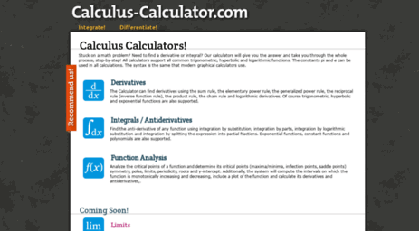 calculus-calculator.com