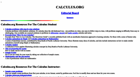 calculus.org