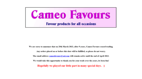 cameo-favours.co.uk