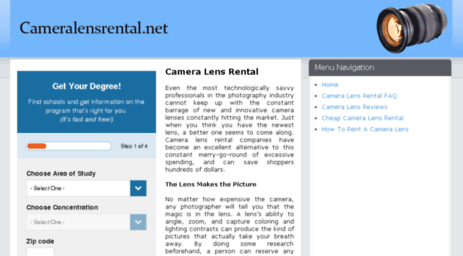 cameralensrental.net