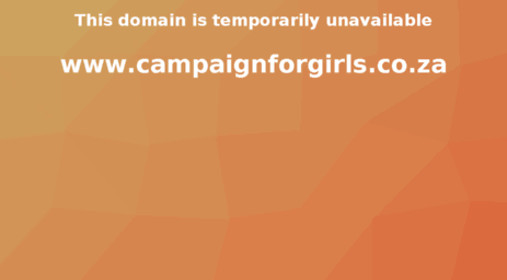 campaignforgirls.co.za