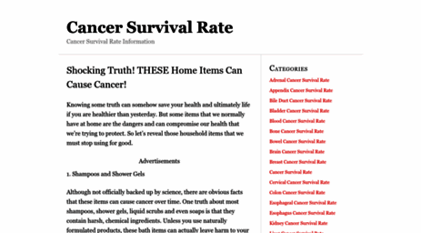 cancersurvivalrate.net