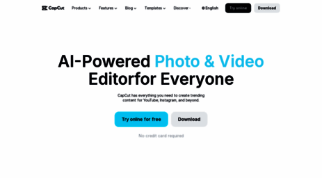 Visit Capcut.com - CapCut AI Video Editor: Smart Online Video Editing ...