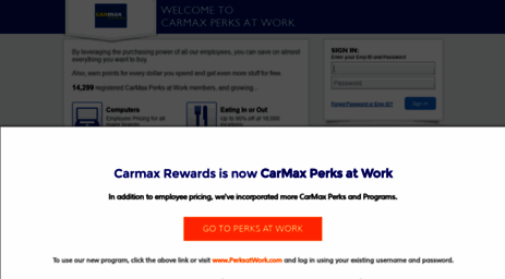 carmaxrewards.corporateperks.com