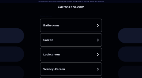carroszero.com