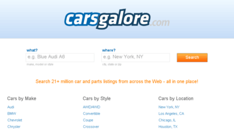 carsgalore.com
