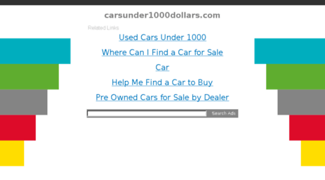carsunder1000dollars.com