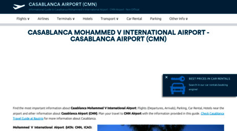 casablanca-airport.com