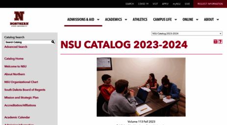 catalog.northern.edu