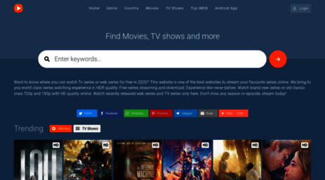 Visit Cataz.net - Cataz.net - Watch free movies online and Stream all