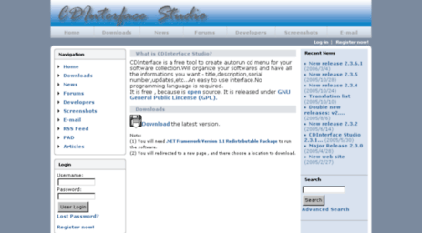 cdinterface.sourceforge.net