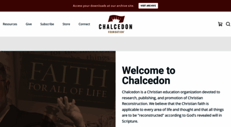 chalcedon.edu