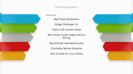 challengerpage.in