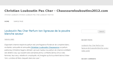 chaussurelouboutins2012.com
