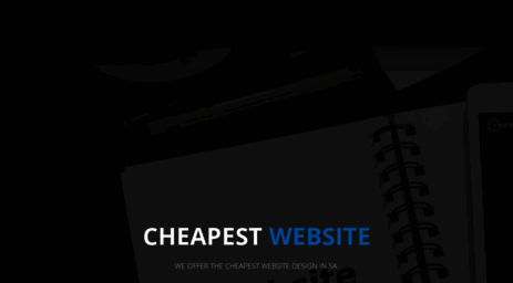 cheapestwebsite.co.za