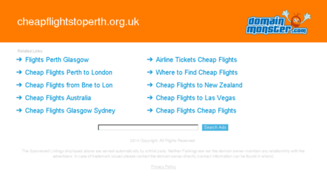 cheapflightstoperth.org.uk