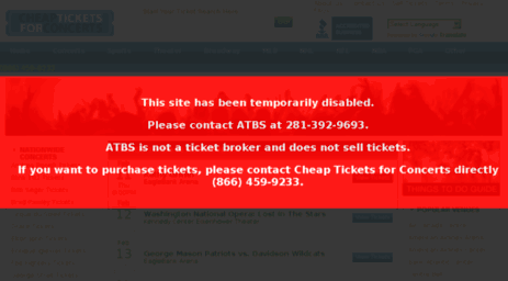 cheapticketsforconcerts.com