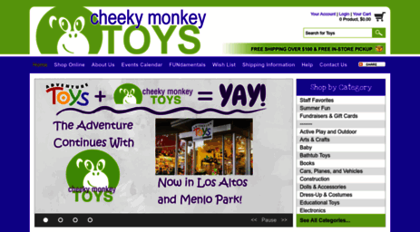 cheekymonkeytoys.com