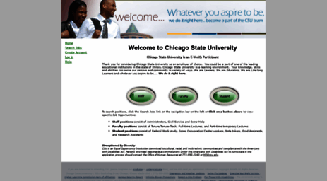 chicagostate.peopleadmin.com
