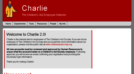 Visit Childrensaidsociety.net - User account | Charlie.