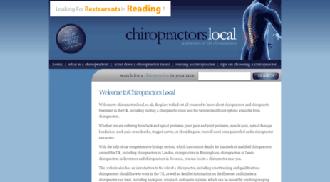 chiropractorslocal.co.uk