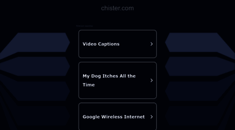 chister.com