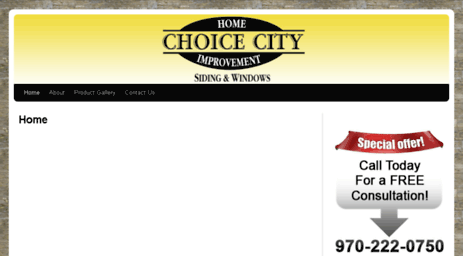 choicecityhomeimprovement.com