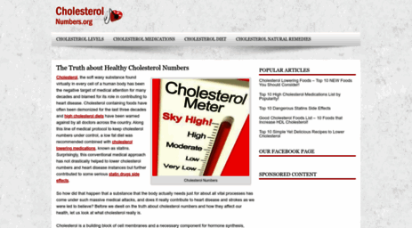 cholesterolnumbers.org