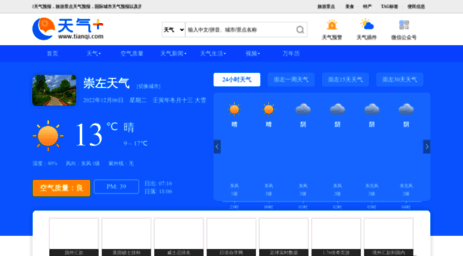 chongzuo.tianqi.com
