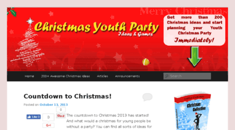 christmasyouthparty.com
