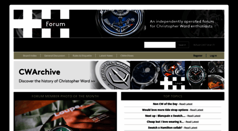 christopherwardforum.com