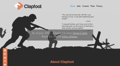 clapfootgames.com