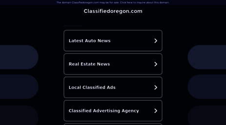 classifiedoregon.com