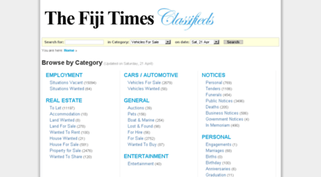 classifieds.fijitimes.com