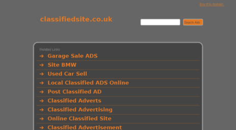 classifiedsite.co.uk