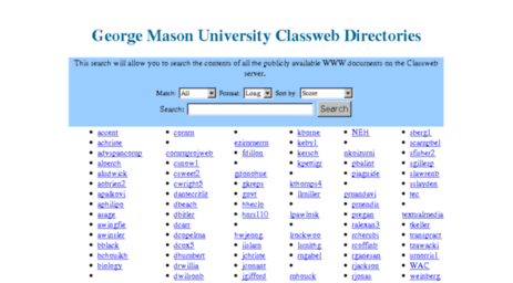 classweb.gmu.edu