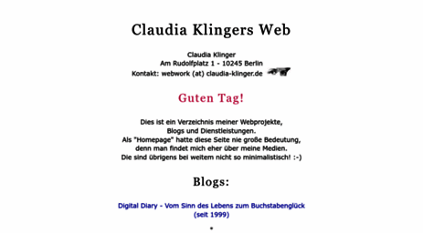 claudia-klinger.de