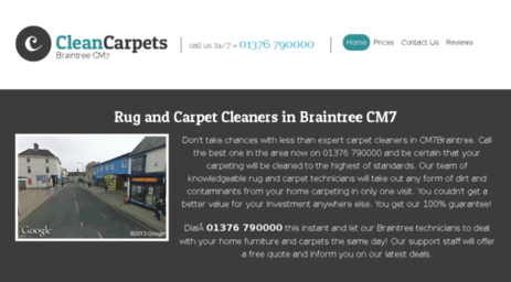 cleancarpetsbraintree.co.uk