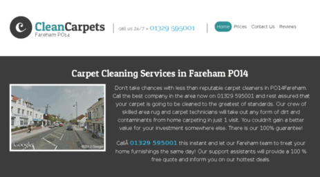 cleancarpetsfareham.co.uk
