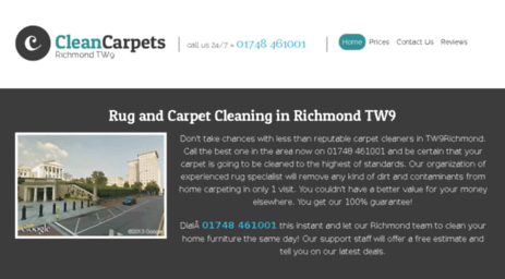 cleancarpetsrichmond.co.uk