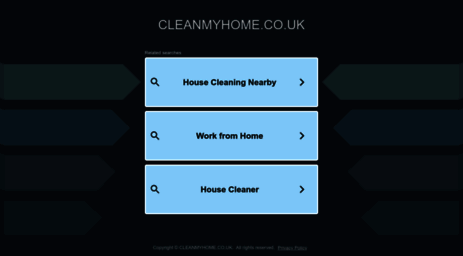 cleanmyhome.co.uk