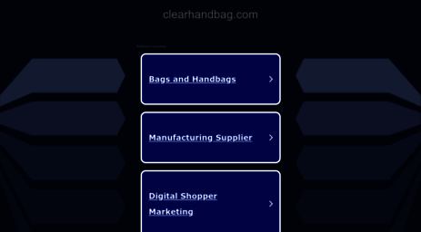 clearhandbag.com
