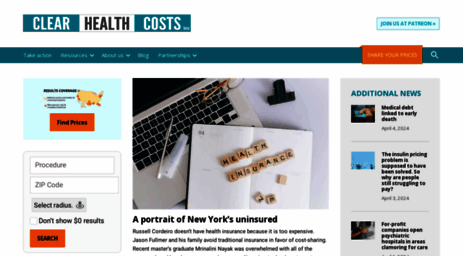 clearhealthcosts.com