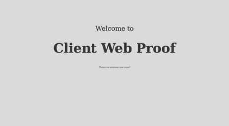 clientwebproof.com