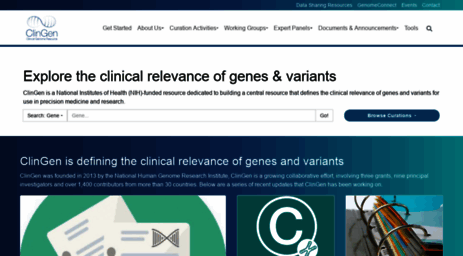 clinicalgenome.org
