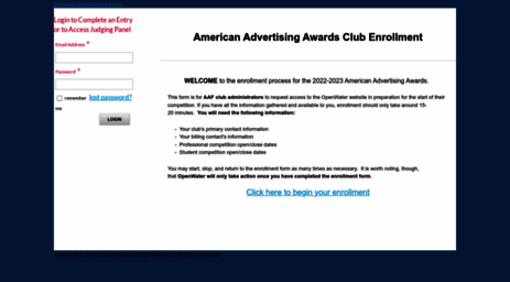 club-enrollment.americanadvertisingawards.com