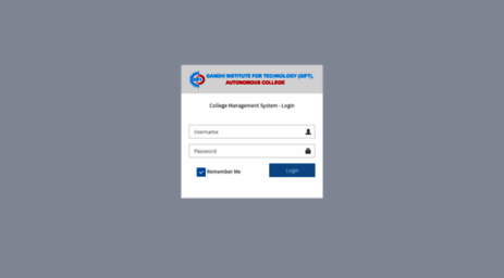 Visit Cms.gift.edu.in - GIFT Autonomous CMS | Login.