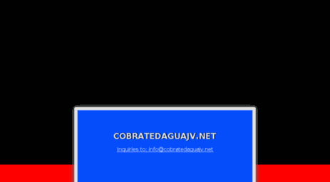 cobratedaguajv.net