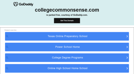 collegecommonsense.com