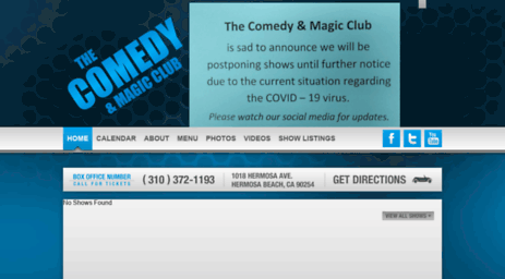 comedyandmagicclub.com